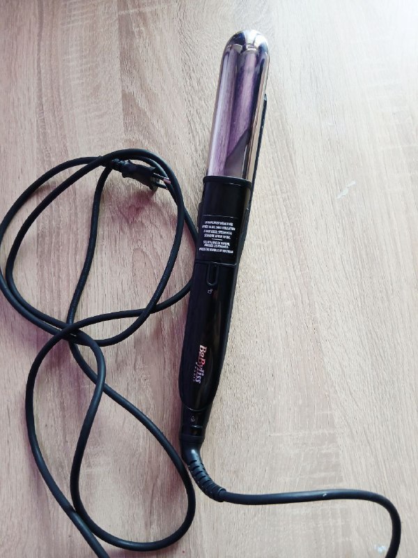 Плойка Babyliss Pro Titanium Tourmaline, Выпрямитель BaByliss 4