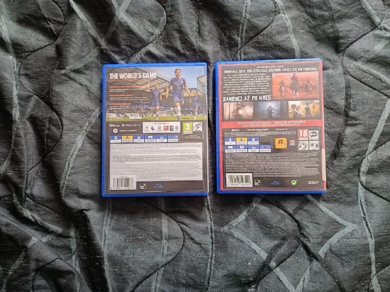 Диски FIFA 23, Red Dead Redemption 2 для PS4 3