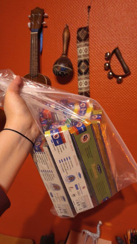 Мешок благовоний 18 пачек 3