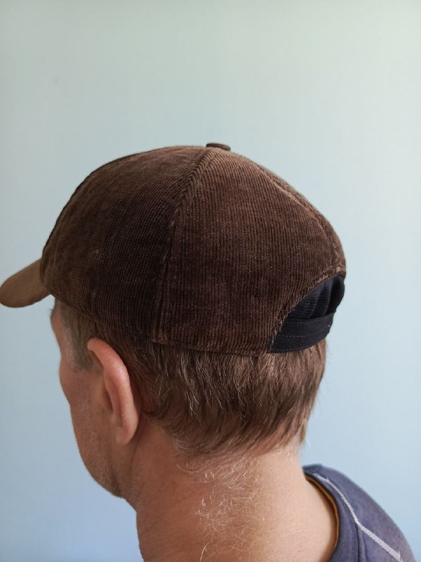 Мужская вельветовая кепка 3