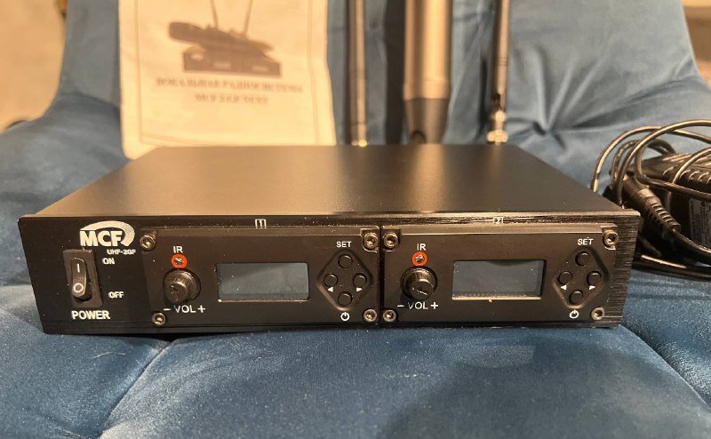 Вокальная радиосистема MCF 2-GF NEXT с микрофонами 2