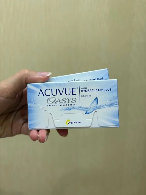 Контактные линзы Acuvue Oasys Hydraclear Plus 1