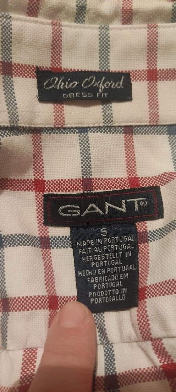 Мужская рубашка GANT 2