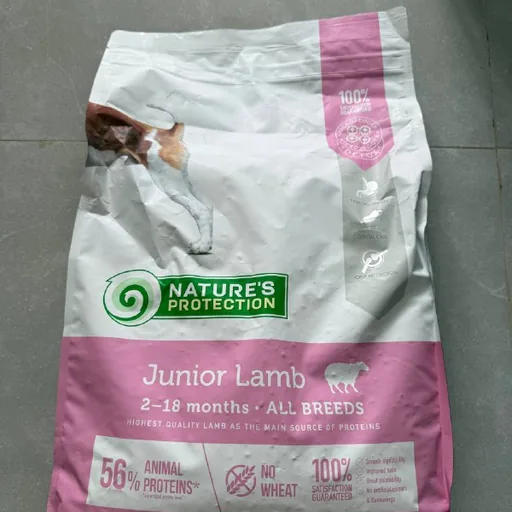 Корм для собак Nature's Protection Junior Lamb