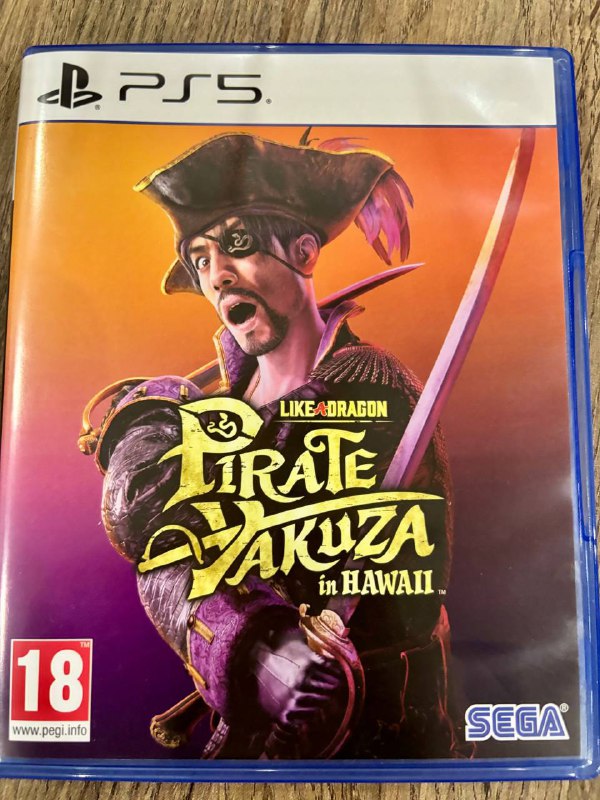 Игра Like a dragon Pirates Yakuza в Hawaii для PS5