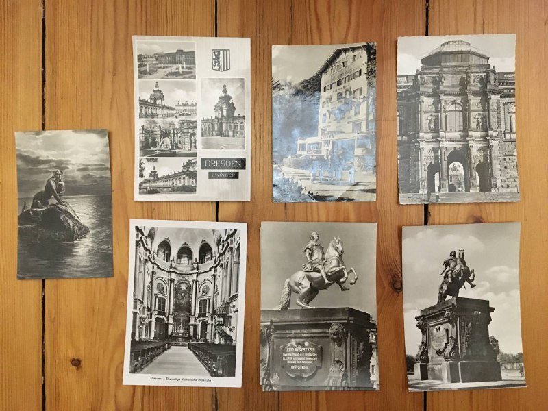 Винтажные открытки из Германии и СССР 1950-1960е годы 7