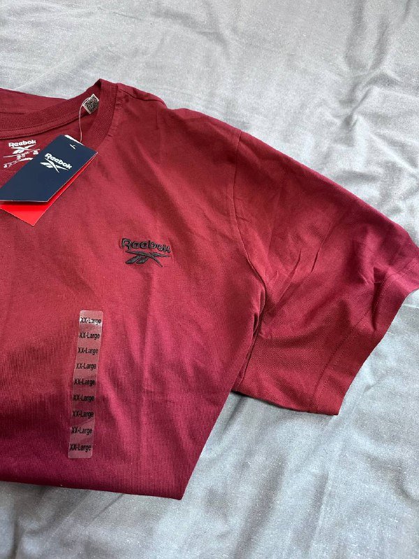 Бордовая футболка Reebok 2XL 3