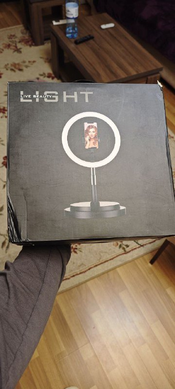 Кольцевая лампа Y2 с регулировкой яркости и высоты 3