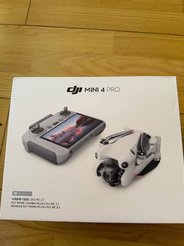 DJI Mini 4 Pro Fly More Combo Plus с пультом DJI RC 2