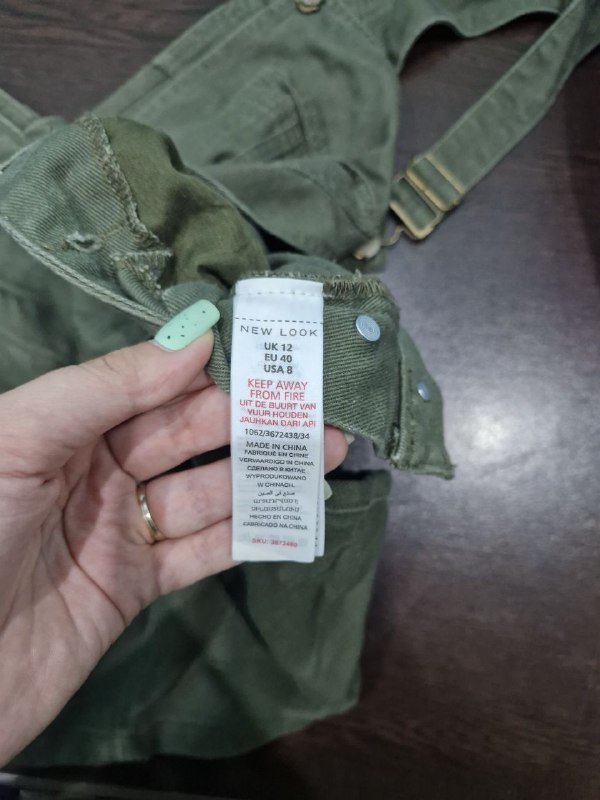 Комбинезон-платье из джинсы размер M-L 2