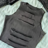 Топы SHEIN с рукавами и прорезями 2