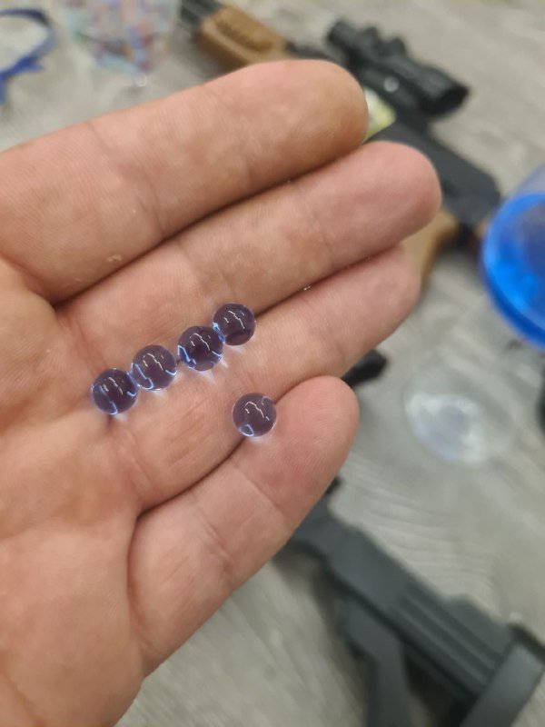 Два детских автомата для гидробола с шарами гидрогелевыми 4