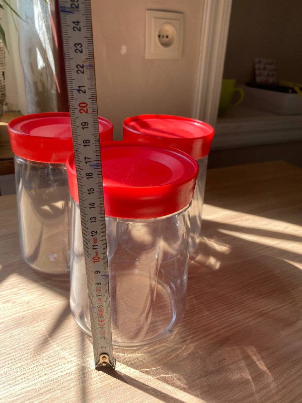 Банки стеклянные Luminarc с крышкой 4