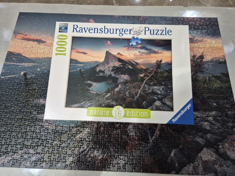 Пазл-квест Ravensburger 1000 элементов Nature edition 9