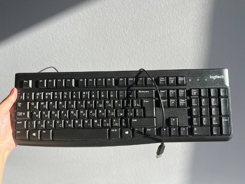 Клавиатура Logitech для компьютера 2