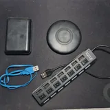 Повербанк, беспроводная зарядка и USB-хаб 1
