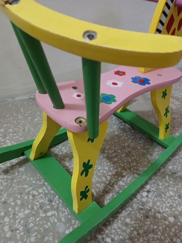 Деревянная лошадка игрушка 3