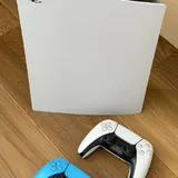 Приставка PlayStation 5 с 3 джойстиками, игра Horizon 1