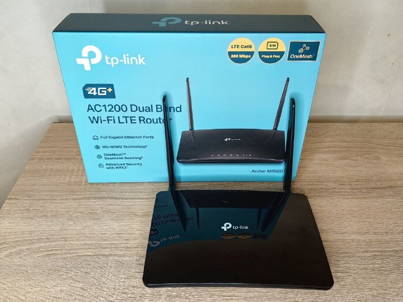 Роутер TP-Link Archer MR500 4G+ Cat6 AC1200