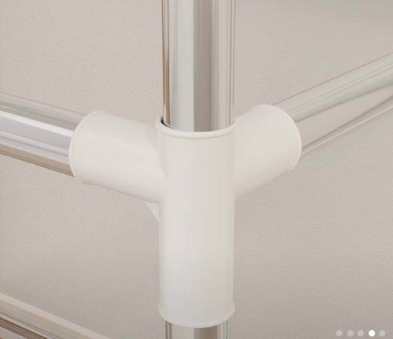 Сборной тканевый шкаф для одежды 2