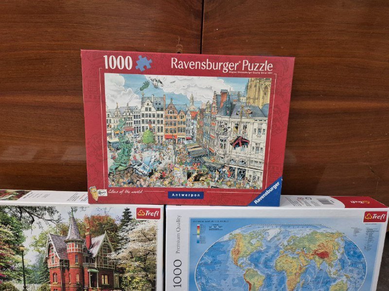 Пазлы Ravensburger 368 и 1000 элементов, Пазл-квест 2