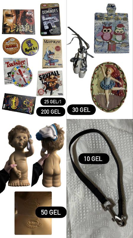 Украшения, часы, одежда, обувь, аксессуары, игрушки 3