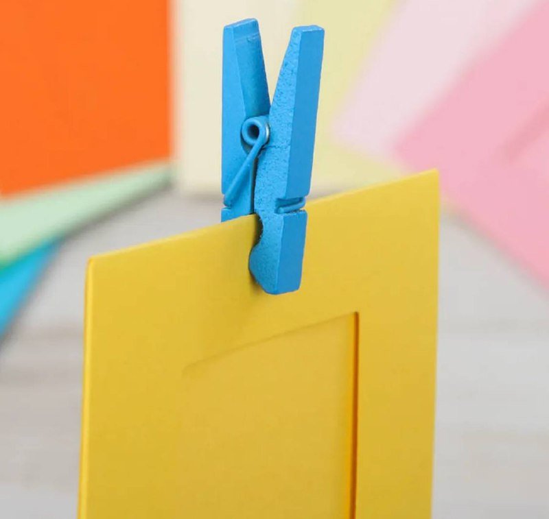 Фоторамки на прищепках 10 штук 2