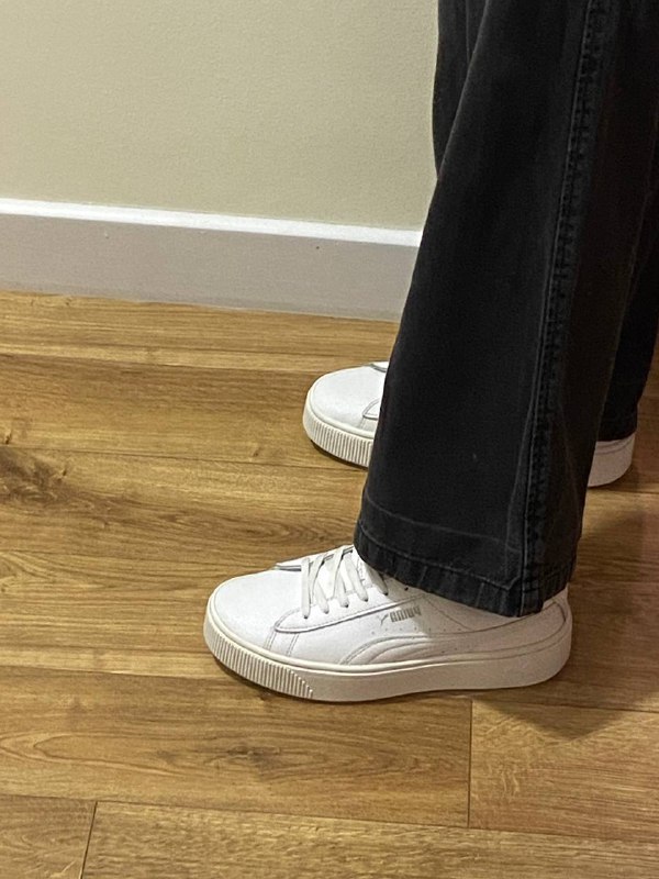 белые кеды / кроссовки размер 36 4