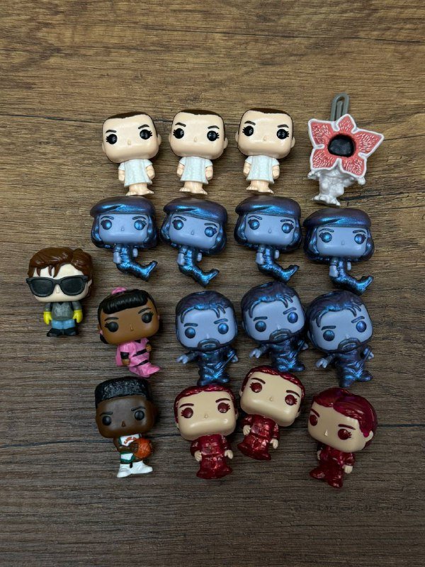 Фигурки Stranger Things, Kinder Joy, Очень странные дела