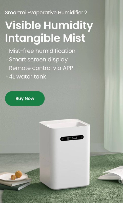 Увлажнитель Xiaomi Evaporative Humidifier 2