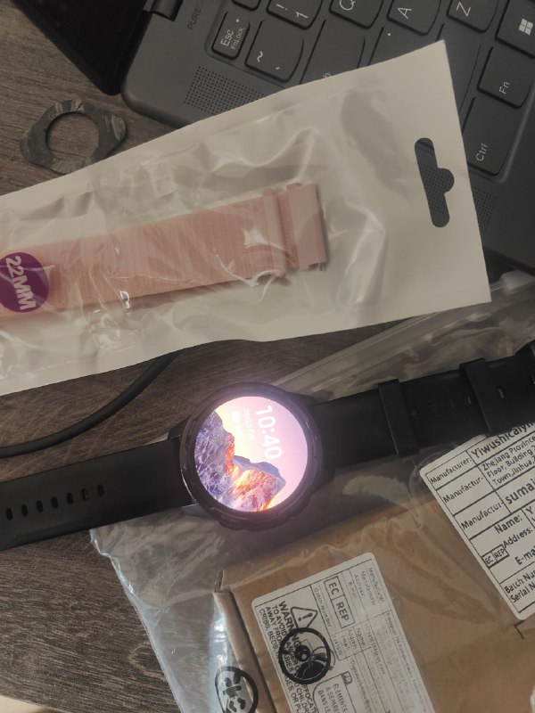Смарт часы Xiaomi active s3 ремешок защитное стекло 1