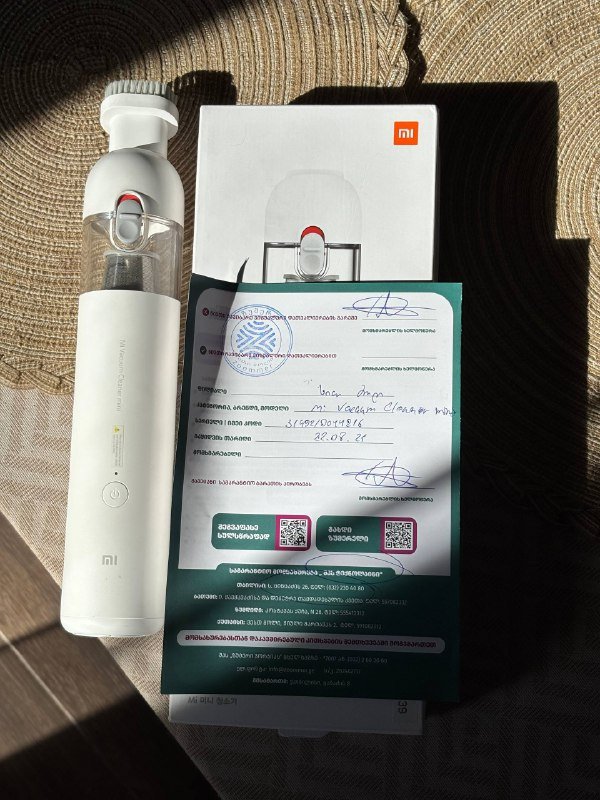 Мини-пылесос Xiaomi vacuum cleaner mini