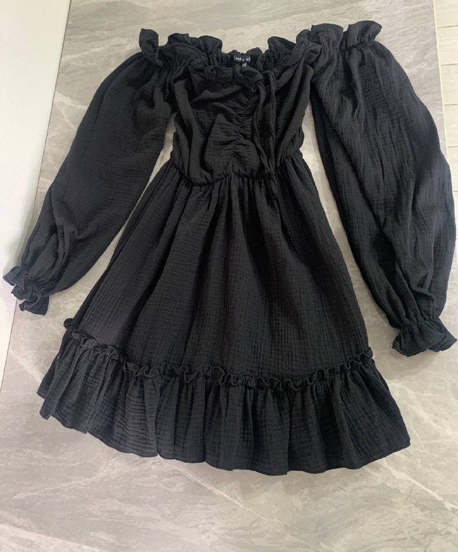 Black Off-Shoulder Dress