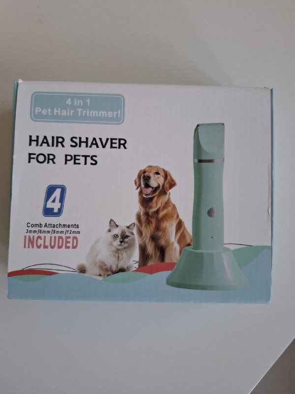 Машинка для стрижки животных новая