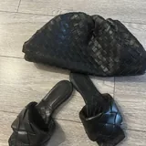 Сумка Bottega Veneta, шлёпки 2