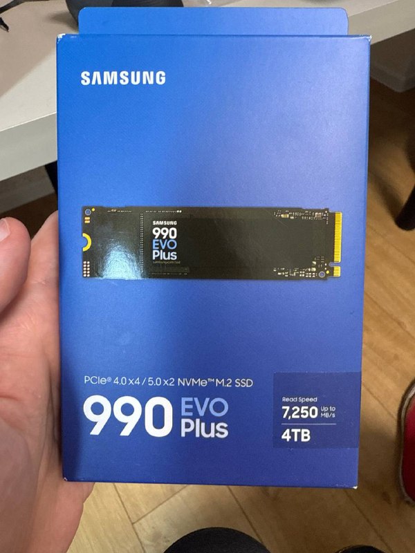 Samsung SSD 990 evo plus 4tb