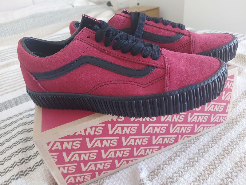 Кроссовки Vans мужские замша размер 40.5