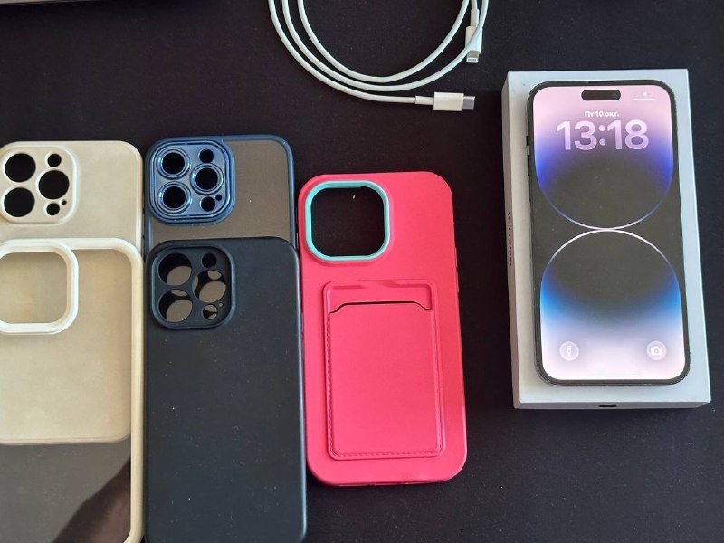 Iphone 14 pro max 256gb с аксессуарами