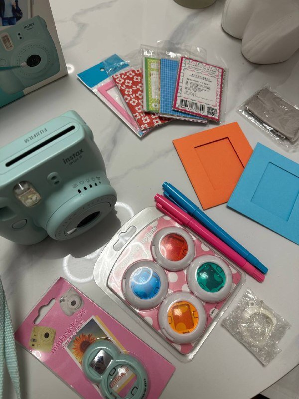 Instax mini 9 фотоаппарат с аксессуарами 3