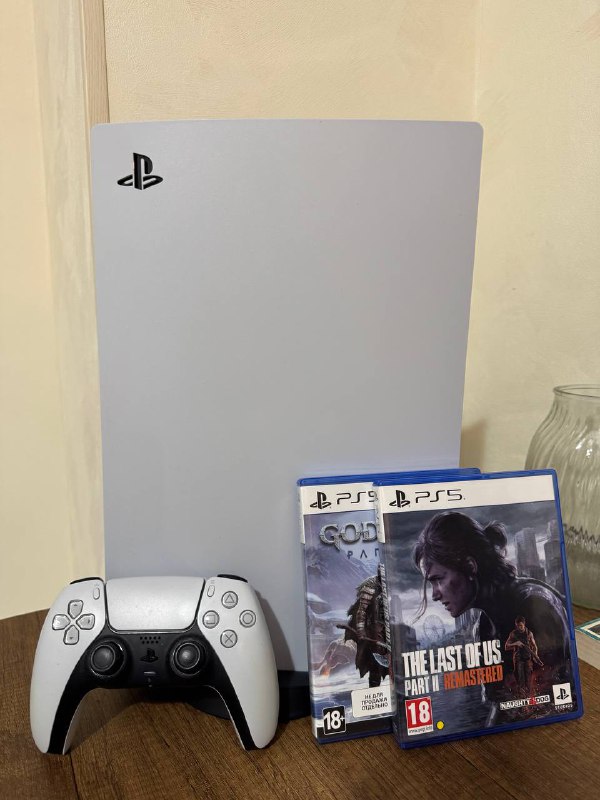PS 5 диск версия, геймпад, игры отдельно 2