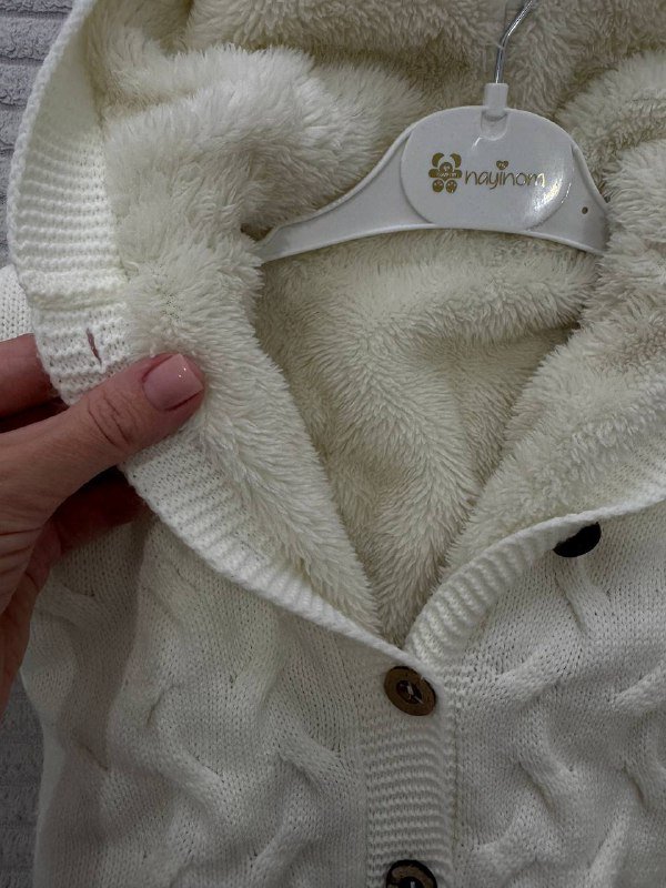 Теплый комбинезончик, костюмчик и шапочка для малышей 0-5 мес 2