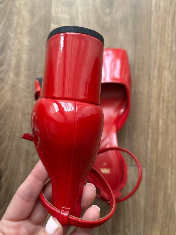 Туфли ZARA из лаковой кожи размер 38 4