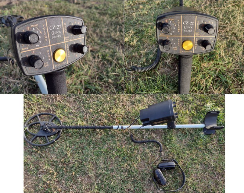 Металлоискатель Fisher CZ-21-10 с катушкой 10"