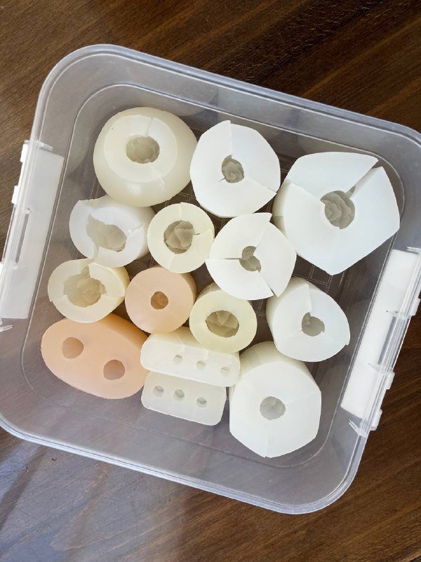 Молды силиконовые для цветов 14 штук