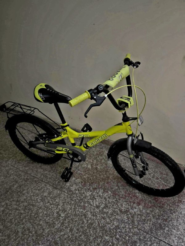 Yellow bicycle for sale
