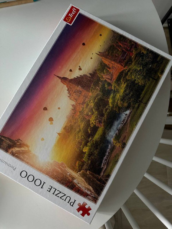 Пазлы по 1000 штук, 3 штуки 3