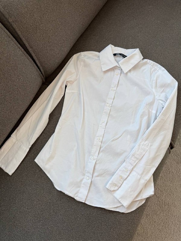 Белые рубашки, блузки Zara S, новая блузка 34 2
