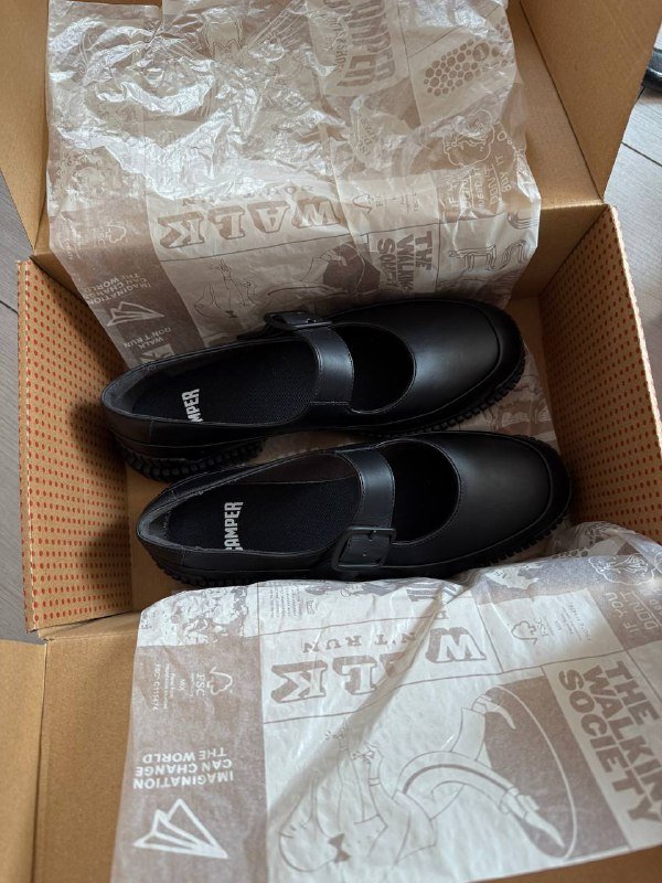 Женские туфли Camper черные 27 см стелька кожа 6