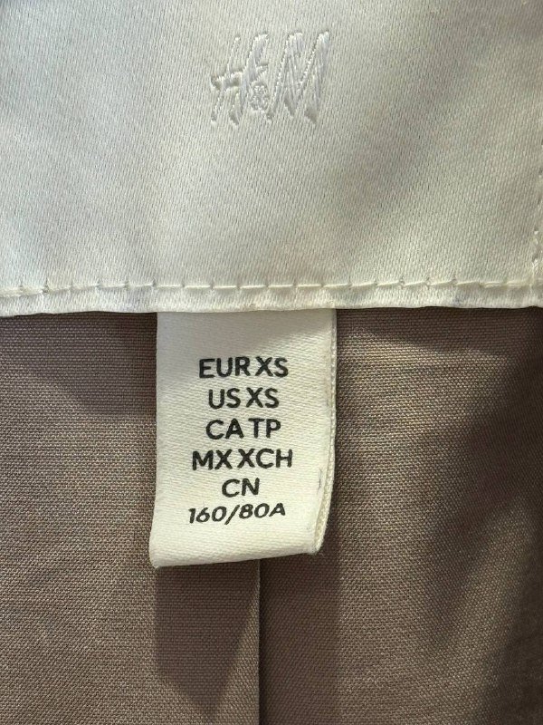 Осенняя куртка HM размер XS оверсайз 2