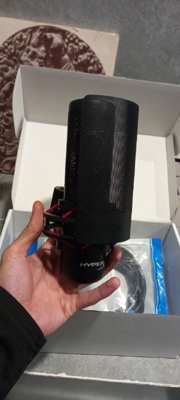 HyperX ProCast микрофон, кабель 4